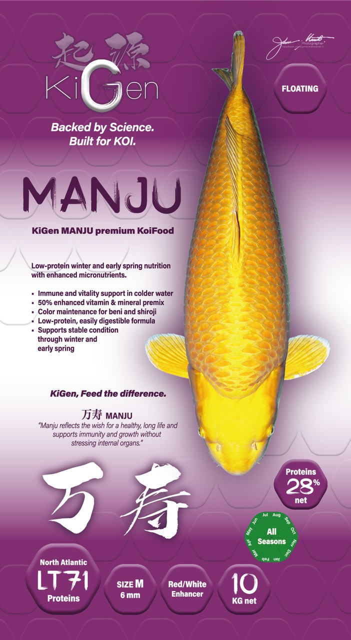 KiGen Koivoer MANJU premium 6mm 5 Kg